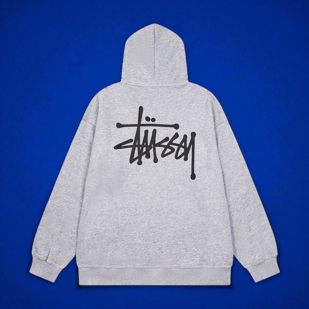 Stussy Gray Hoodie for Men